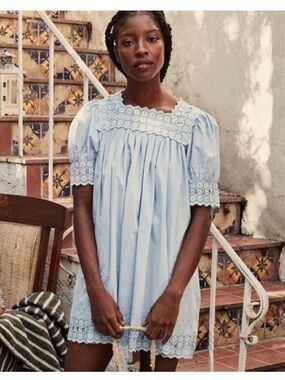 Dôen sterling dress - bluebird